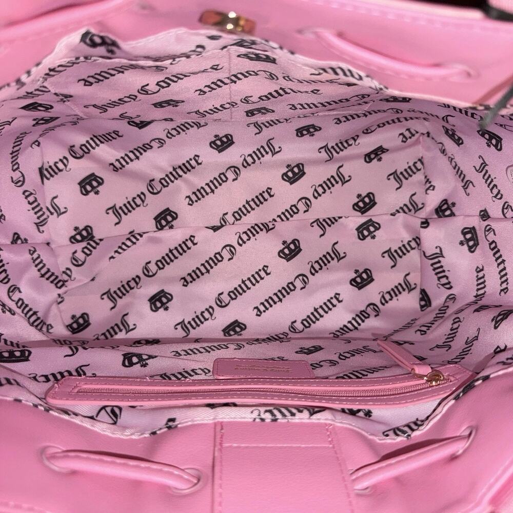 Juicy Couture Exclusive Yellow Iris Retro Strawberry Daydreamer Tote - Picture 6 of 6